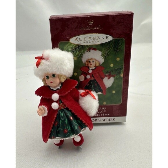 Madame Alexander Christmas Holly Hallmark Keepsake Ornament 2000 - Picture 1 of 14